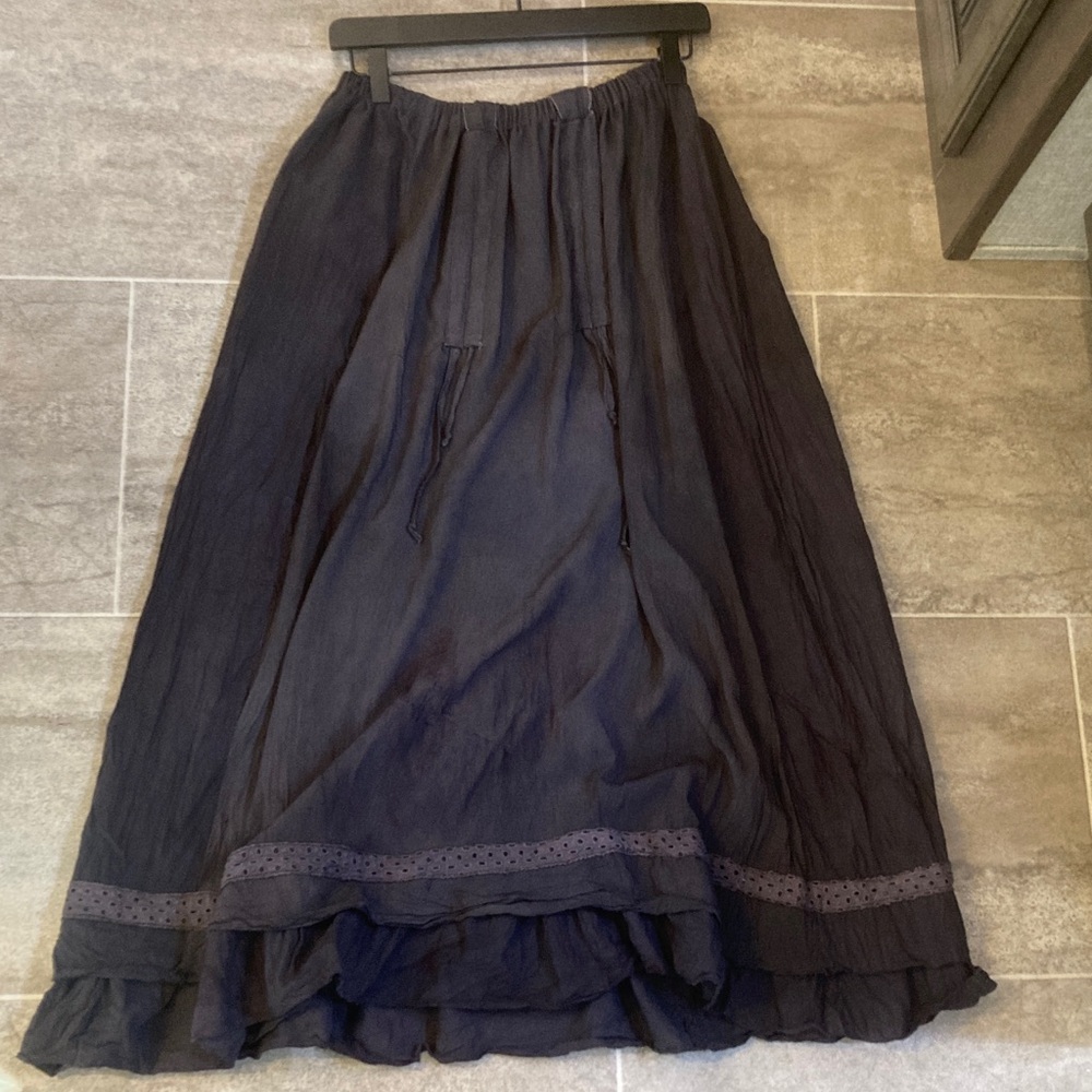 Elegant faded grey Skirt - Picture 4 of 14